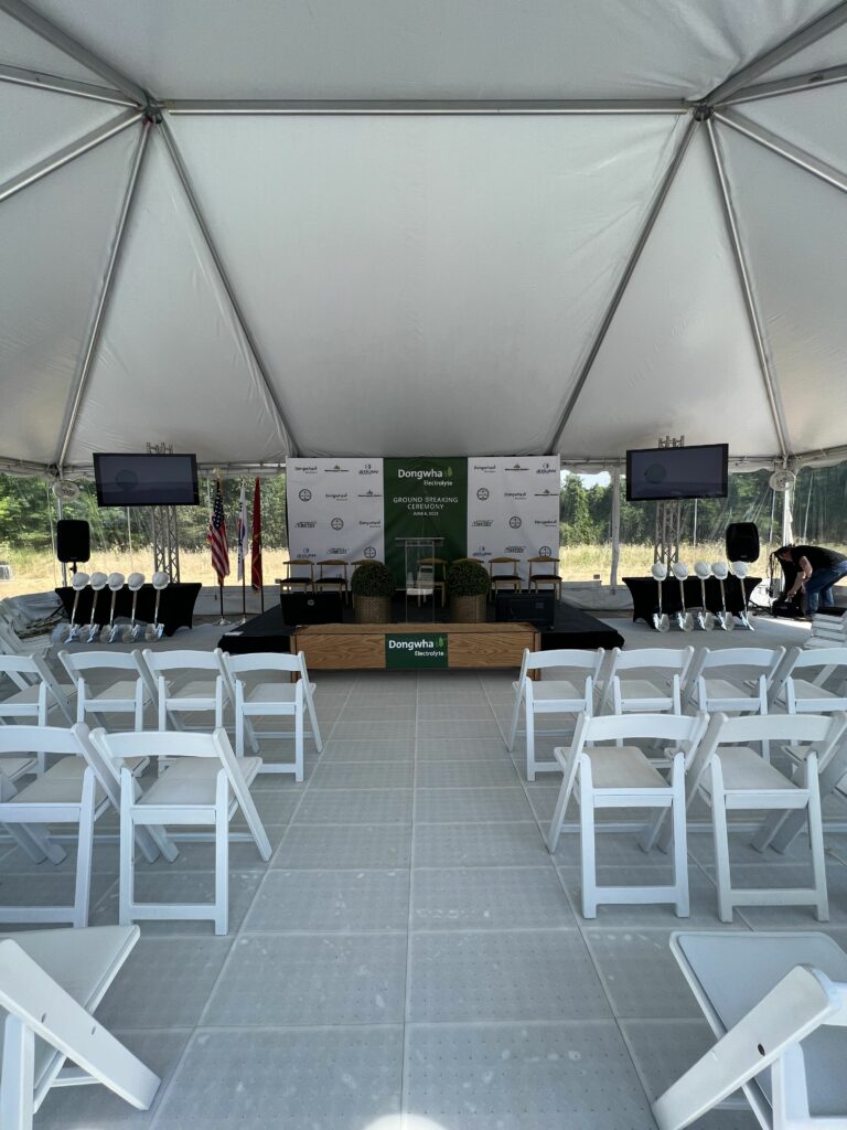 Dongwha corporate meeting setup